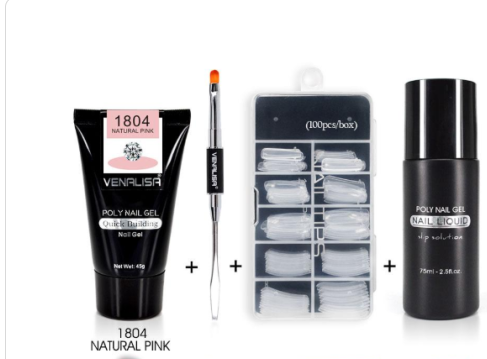 Kit Completo de Gel de Uñas Venalisa - Constructor Transparente y Camuflaje Jelly - Image 21
