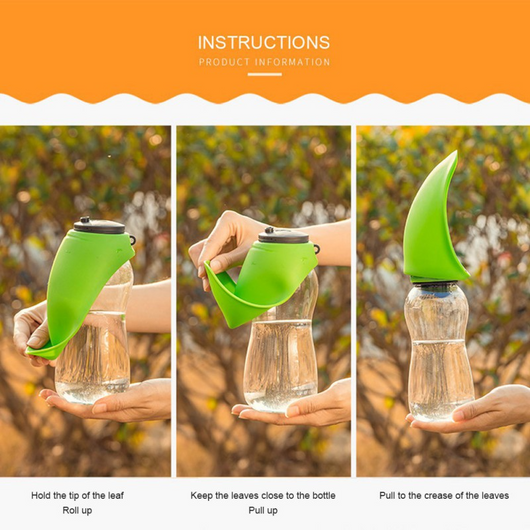 Botella Dispensadora de Agua Portátil para Perros con Cuenco Integrado - Image 18