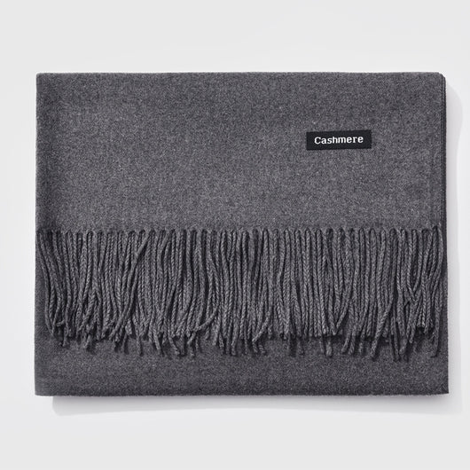 Bufanda de Cachemira Liso Premium - Image 18