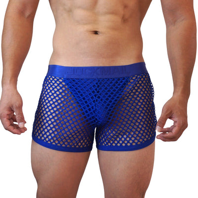 Calzoncillos Tipo Boxer Mesh de Cintura Baja para Hombre - Image 42