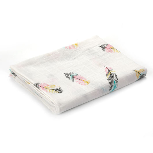 Manta de Gasa Doble Capa de Algodón para Envolver Bebés - Image 31