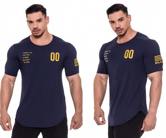 Camiseta deportiva ajustada de cuello redondo - Image 3