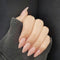 Uñas Postizas de Manicura Francesa Natural Adherible