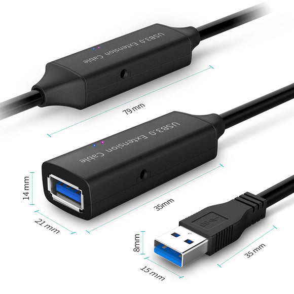 Cable Extensor USB de Alta Velocidad