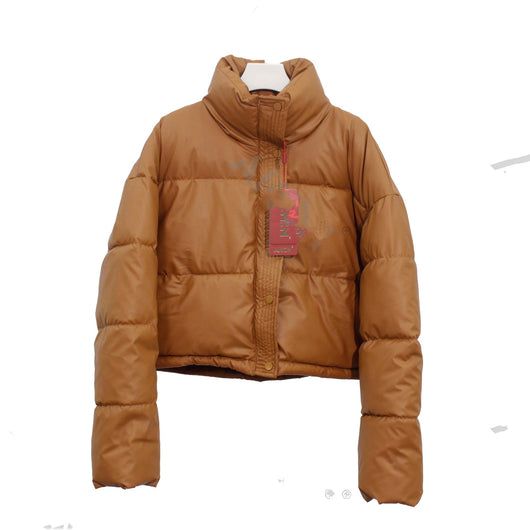 Chaqueta Acolchada Mujer Cuello Alto Corta Premium - Image 6