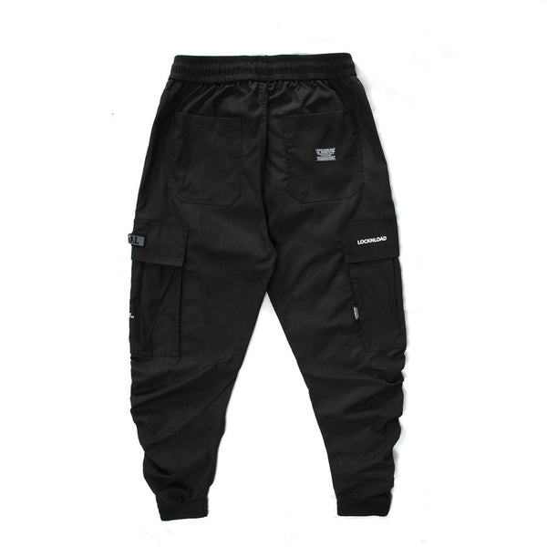 Pantalones Overol Cargo Urbano Hombre - Cintura Elástica Tendencia Street - Image 13
