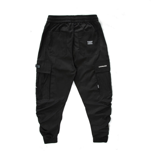 Pantalones Overol Cargo Urbano Hombre - Cintura Elástica Tendencia Street - Image 13