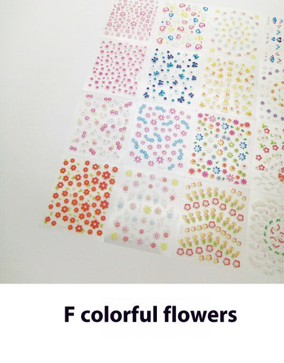 Set de Stickers 3D para Uñas con Decoraciones en Relieve - Image 11