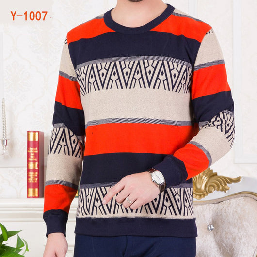 Suéter Cuello Redondo para Hombre Adulto Mayor - Image 8
