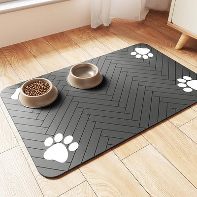 Tapete Absorbente de Tierra de Diatomeas para Comedero de Mascotas - Image 9