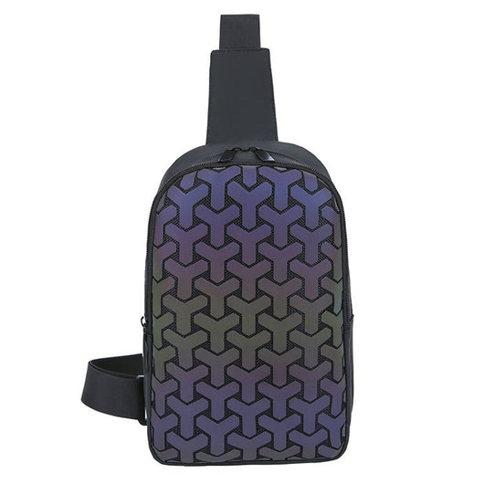 Bolsa Geométrica Luminosa - Bandolera y Mochila de Pecho - Image 3