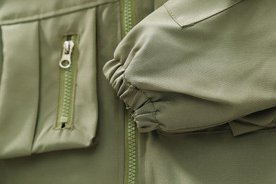 Chaqueta de Trabajo Infantil con Forro Polar y Costuras Reforzadas - Image 16