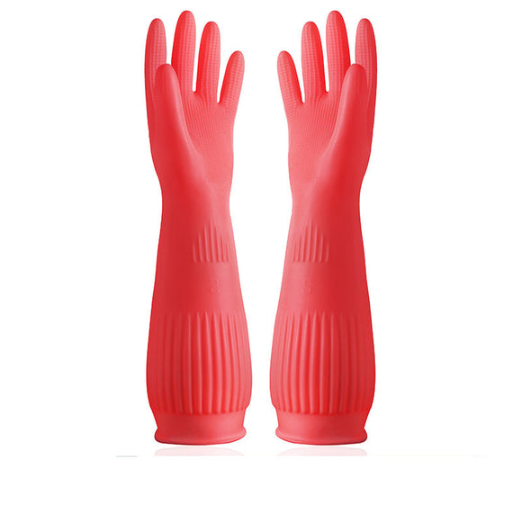 Guantes Impermeables de Goma Reforzada Resistentes al Desgaste