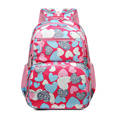 Mochila Escolar de Gran Capacidad con Alivio de Carga para Niños - Image 7