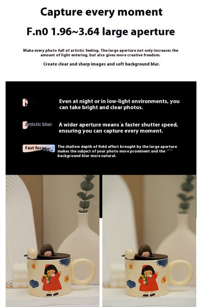 Cámara Mirrorless Digital con Lente Ultra Gran Angular para Creadores de Contenido - Image 16