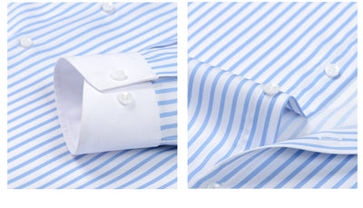Camisa Ejecutiva de Manga Larga con Cuello Windsor, Stretch y Resistente a Arrugas - Image 13