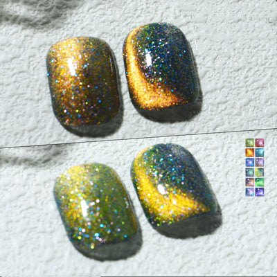 Esmalte de Gel Gato Ahumado Aurora Galaxia Brillante - Image 18