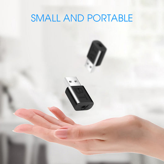 Adaptador Bluetooth 5.0 Transmisor y Receptor 2 en 1 para Auto, TV y Computadora - Image 4
