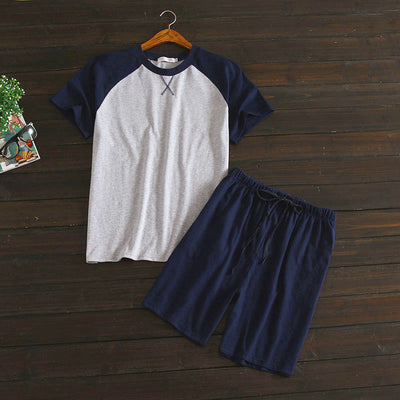 Conjunto de Pijama Corto para Hombre - Cómodo y Fresco para Verano - Image 2