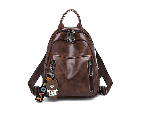 Mochila Casual de PU - Versátil y Duradera - Image 7