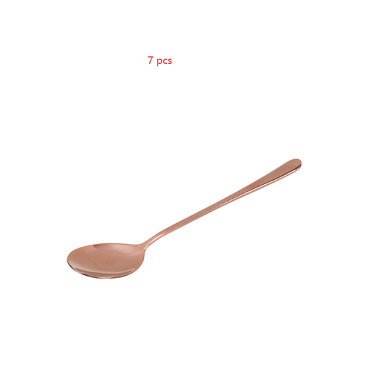 Cuchara Larga con Baño de Titanio para Servir - Image 10
