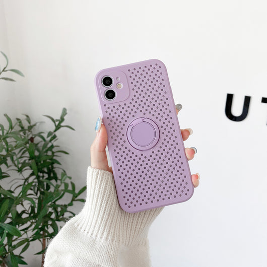 Funda Protectora con Anillo de Silicona para Teléfono Móvil - Image 3