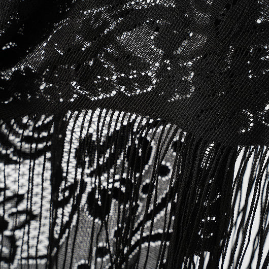 Chal Casual con Borde Jacquard para Mujer - Image 5