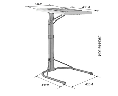 Mesa Portátil Ajustable para Laptop con Rotación 360° - Image 3