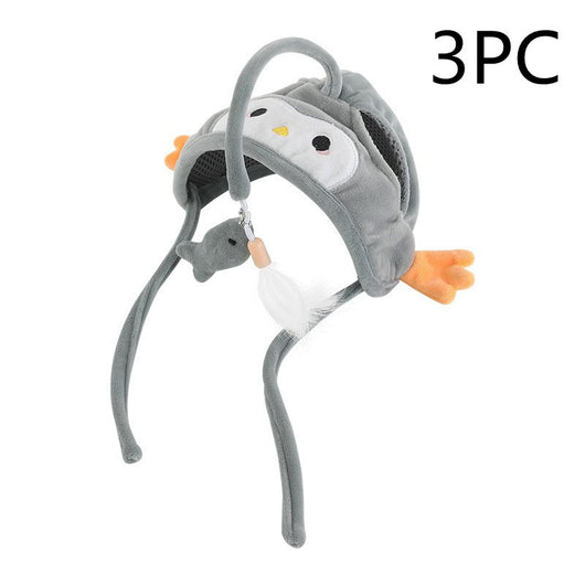 Juguete Interactivo para Gatos con Pluma y Varita - Gato de Ojos Grandes - Image 34