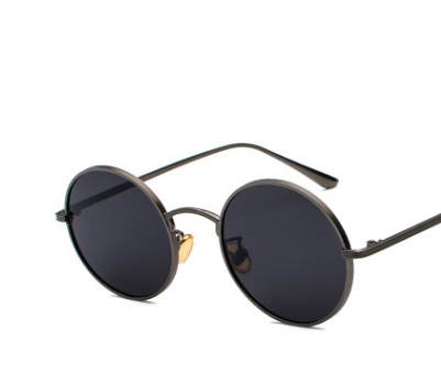 Gafas de Sol Marco Metálico Circular Estilo Punk