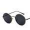 Gafas de Sol Marco Metálico Circular Estilo Punk