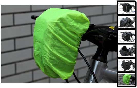 Bolsa de Manillar para Bicicleta con Cobertor Impermeable - Image 2