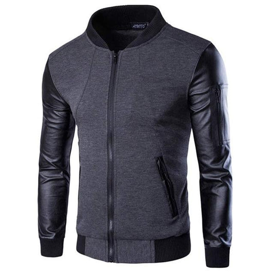 Chaqueta de Hombre con Mangas Patchwork