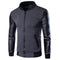 Chaqueta de Hombre con Mangas Patchwork