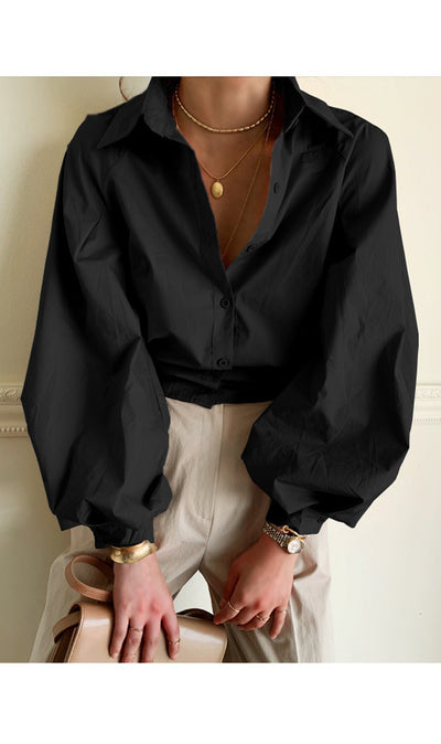 Blusa de Algodón Manga Larga para el Día a Día - Image 6