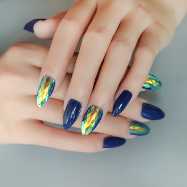 Set de 24 Uñas Postizas Trendy - Diseños Modernos y Versátiles
