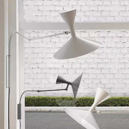 Lámpara Rotativa de Lectura Nemo - Diseño Minimalista Italiano para Dormitorio y Estudio - Image 2