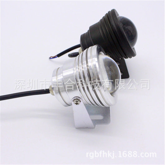Lámpara LED RGB Sumergible 10W con Control Remoto - 7 Colores - Image 3