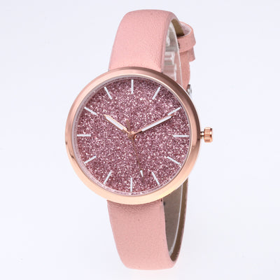 Reloj Romántico Cielo Estrellado para Mujer - Acero Dorado Rosa con Cristales - Image 18