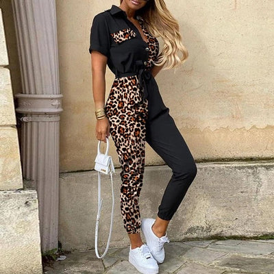 Jumpsuit con Solapa Estampada - Image 14
