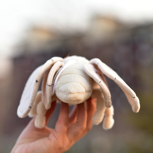 Peluche Mariposa Blanca - Insecto Suave y Adorable - Image 3