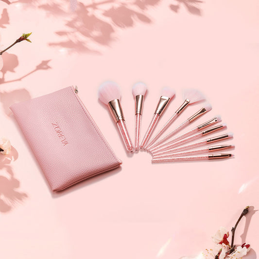 Set de Brochas para Maquillaje Flower Dance - Brocha Nariz y Sombras