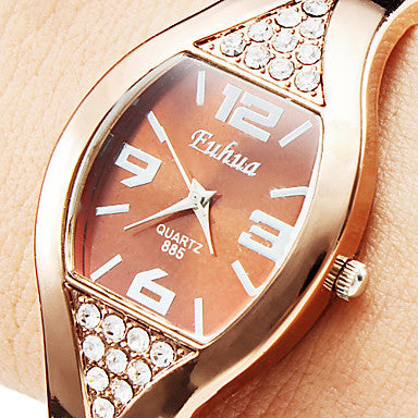 Reloj de pulsera para mujer con diamantes