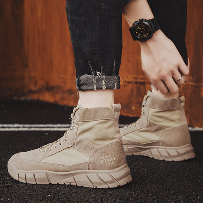 Botas Martin Altas Impermeables para Hombre - Estilo Casual y Laboral - Image 10