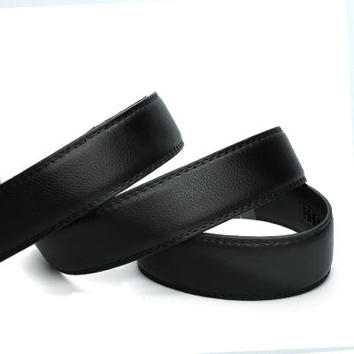 Cinturón de Cuero para Hombre sin Hebilla - Diseño Ejecutivo Casual
