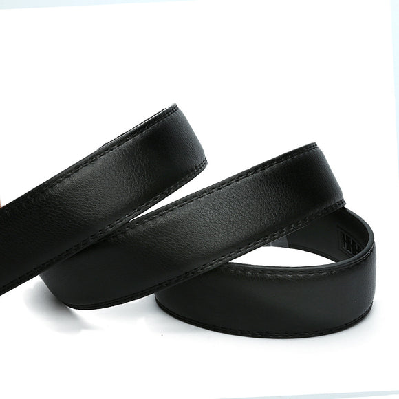 Cinturón de Cuero para Hombre sin Hebilla - Diseño Ejecutivo Casual