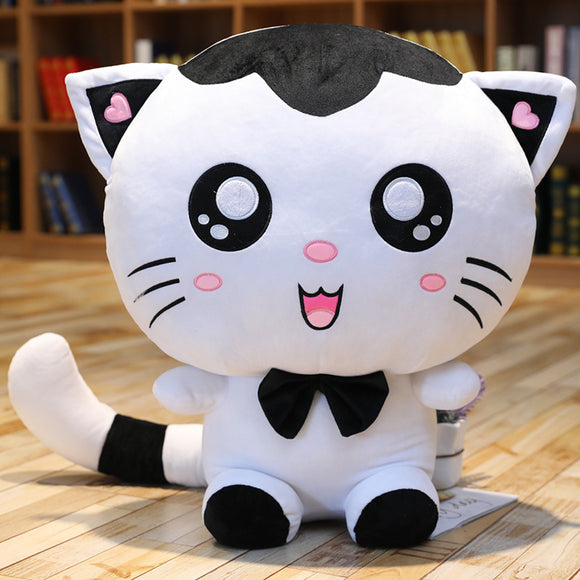 Gato Peluche Adorable - Almohada Suave para Dormir
