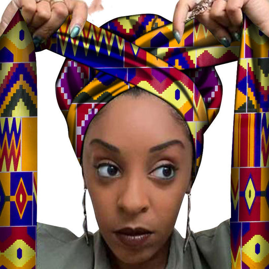 Accesorios para el cabello con estampados africanos - Image 10