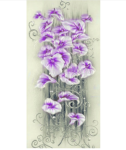 Pintura de Diamantes 5D Lirio Cristal - Kit Completo de Bordado con Diamantes