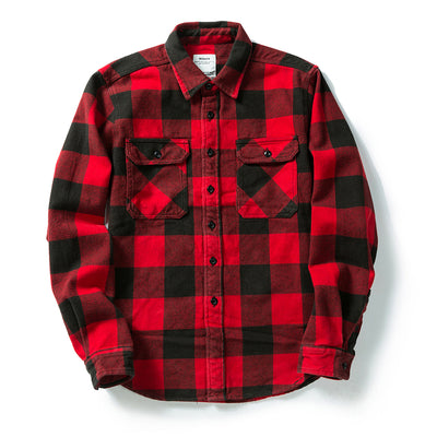 Camisa Franela Gruesa Estilo Americano para Hombre - Image 20
